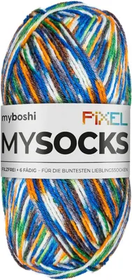 Produktbild von MyBoshi mysocks Pixel 150g - Booker
