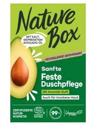 Produktbild von Nature Box 2625643, Körper, Barseife, Nachfüllen, Rund, Triticum Vulgare (Wheat) Starch · Disodium Lauryl Sulfosuccinate · Sodium Cocoyl Isethionate ·..., 100 g