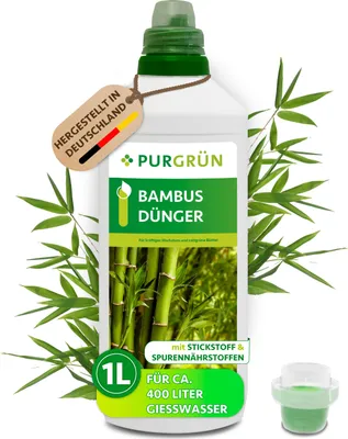 Produktbild von Purgrün Bambusdünger | Flüssigdünger für Vitalität | 1L
