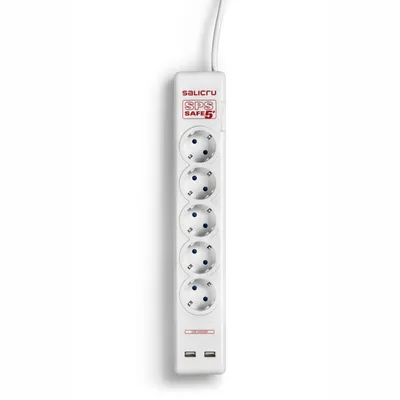 Image de Salicru 680BA00002 Protection contre les surtensions SALICRU SPS SAFE 5+, prises 5x