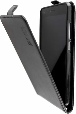Obrázek produktu pro caseroxx pouzdro na mobilní telefon Knock Cover kompatibilní s Archos 50f Helium Lite, pouzdro na smartphone Knock Cover v černé barvě