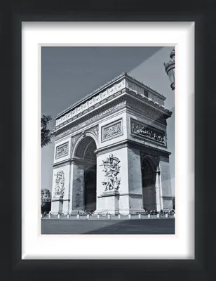 Produktbild von Alu Bilderrahmen Premium schwarz brushed 18 x 24 cm