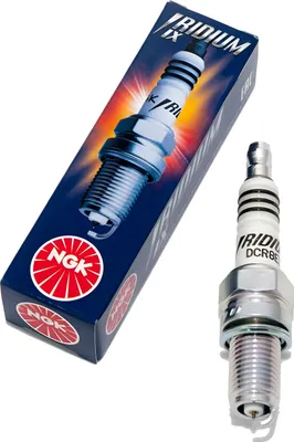 Produktbild von NGK Zündkerze DCR8EIX Iridium-Zündkerze entstört kompatibel mit 19,0mm Langgewinde Ø 12,0mm, 3606