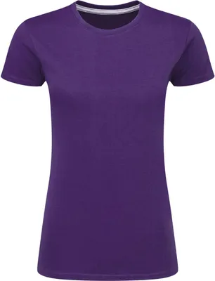 Produktbild von SG SGTee F | Ladies' Perfect Print Tagless Tee - Damen T-Shirt - Farbe: Purple - Größe: L