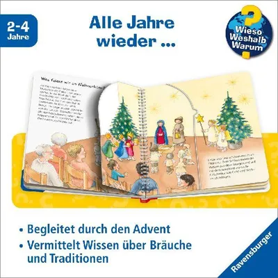 Produktbild von Wieso? Weshalb? Warum? junior, Band 44: Was machen wir an Weihnachten?