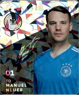 Produktbild von GLITZER Karte 1 - Manuel Neuer - WM 2022 REWE