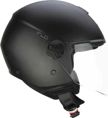 Produktbild von Jet Helm CGM 167A FLO MONO Matt-Schwarz Langes Visier größe M2