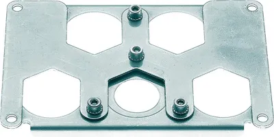 Produktbild von HARTING Han HPR Halterahmen, Baugröße 48 HPR Buchse, für 5 HC-Module 350+1xHC-350PE Werkstoff Metall - 1 Stück