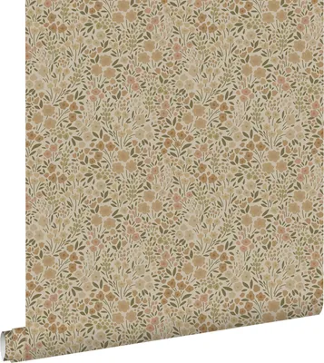 Obrázek produktu pro ESTAhome tapeta květiny béžová 53 cm x 10,05 m