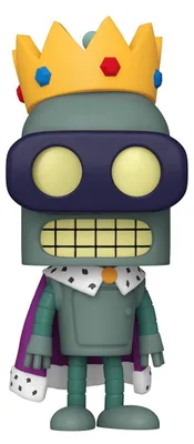Productafbeelding van Futurama Pop! Anime Vinyl Figuur, Super King Bender, 9 cm