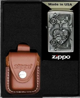 Produktbild von ZIPPO Feuerzeug STEAMPUNKT HERZ Geschenkset Nr.2