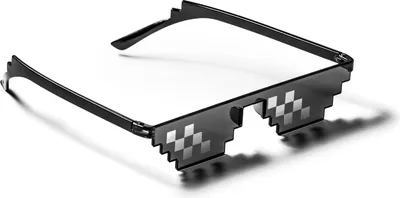 Produktbild von Party-Brille aus leichtem Kunststoff im THUG LIFE Design, neues Modell