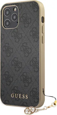 Obrázek produktu pro Kolekce Guess 4G Charms – pouzdro na iPhone 12 / iPhone 12 Pro (šedé)