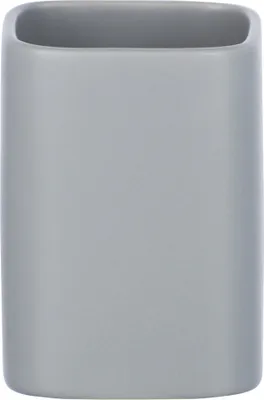 Produktbild von Zahnputzbecher Hexa Grau Keramik