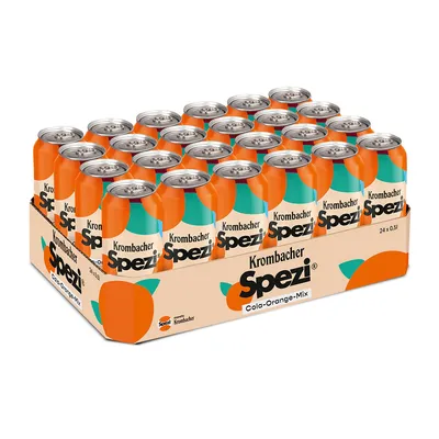 Immagine prodotto di Krombacher Spezi Cola Arancia Fruttata Dolce Tangy 500ml confezione da 24 pezzi