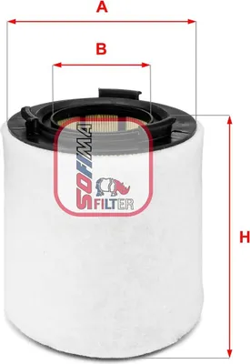 Produktbild von SOFIMA S 7621 A Luftfilter für VW Polo Schrägheck (6R1, 6C1)