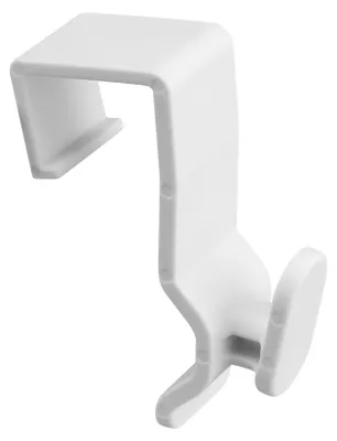 Produktbild von Fensterhaken, weiß, 20 mm, 10 Stück, für Dekorationen, ohne Schrauben