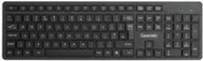 Obrázok produktu pre eSTUFF GLB212302, Plná veľkosť (100 %), Bezdrôtový, USB, Membránový spínač kláves, QWERTY, Čierna