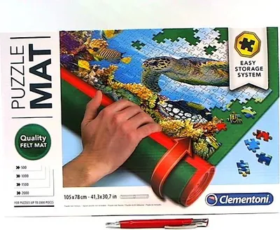 Zdjęcie produktu dla Clementoni 30229, Mata do układania puzzli, 10 lat(a), Zielony
