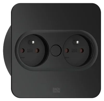 Obrázek produktu pro Bachmann 946.103, Typ E, Do stolu, 4 cm, Nerezová ocel, Kov, Plast, IP20