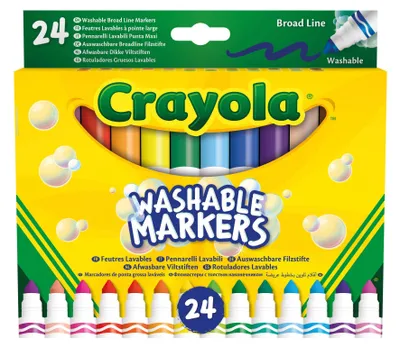 Obrázek produktu pro Crayola 58-6570, Vícebarevný, Vícebarevný, 24 barva/barev, 3 rok/roky, Chlapec/děvče, 190 mm
