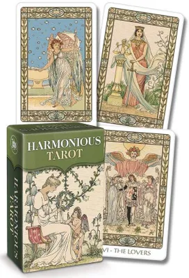 Image de Mini Tarotkarten-Set für Anfänger und Fortgeschrittene - Kompaktes Reiseformat