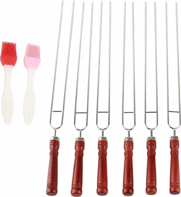 Obrázok produktu pre Grilovacia vidlička, BBQ vidlička, BBQ vidlička kefa, BBQ kefa, grilovacia súprava Tool