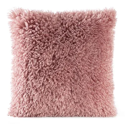Produktbild von Eurofirany Kissenbezug Flauschig rosa 45 cm x 45 cm