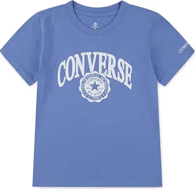 Produktbild von Converse Kids Classic Graphic Kurzarm-t-shirt Blau 10-12 Years Mädchen Blau 10-12 Years