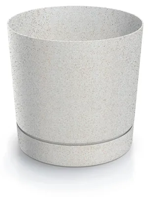Obrázok produktu pre Prosperplast s.r.o. Kvetináč TUBO P ECO WOOD 23,9 cm, biely