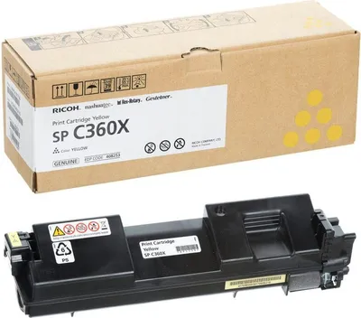 Produktbild von Ricoh 408253, 9000 Seiten, Gelb, 1 Stück(e)