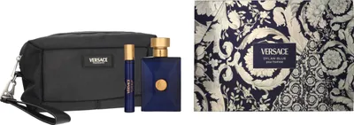 Produktbild von Edt Spray 100ml/Edt Spray 10ml/Black Trousse Versace Dylan Blue Pour Homme Giftset