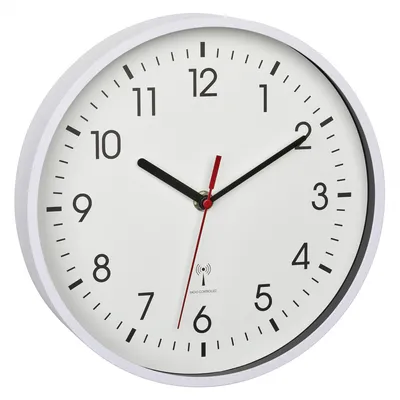 Produktbild von TFA 60.3550 analoge Funk-Wanduhr Funkuhr 245 mm Sekundenzeiger