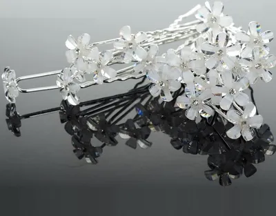 Produktbild von Haarnadel Crystal Flower - Elegante Haaraccessoires KP1569