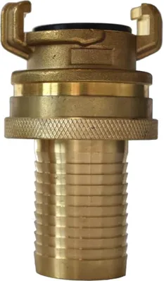 Produktbild von Messing Schnellkupplung m. Kontermutter 1  1/4"
