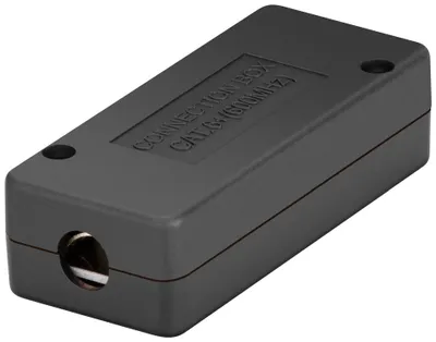 Immagine prodotto di Goobay 96101 Scatola di connessione/giunzione di rete CAT 6+, STP, CAT 6, nero - per il collegamento di due cavi di installazione di rete