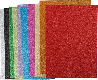 Image de EVA Foam Vellen Kleur A4, 10st.