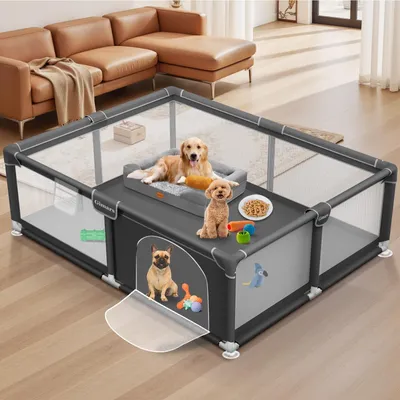 Zdjęcie produktu dla Duża buda dla psa o wymiarach 150x180 cm, idealna dla suki i jej szczeniąt