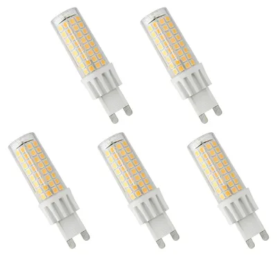 Imagen del producto de Lámpara LED Spectrum G9, 7W, 790 lúmenes, 6000K, luz blanca similar a la luz del día, paquete de 5 unidades