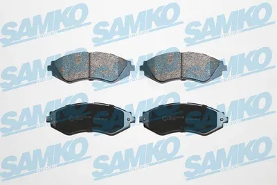 Produktbild von SAMKO 5SP710 Bremsbelagsatz, Scheibenbremse  5SP710