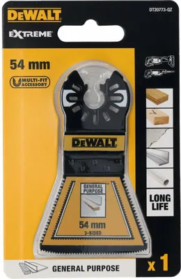 Produktbild von DEWALT 3-seitiges BiM Sägeblatt 54 mm