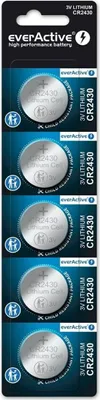 Produktbild von Everactive Lithium-Batterie CR2430, 5 Stück