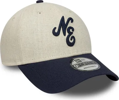 Produktbild von New Era 9Forty Strapback Cap - LEINEN Brand Script beige