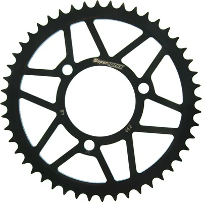 Produktbild von Stahl-Kettenrad Supersprox 420 - 48Z (schwarz) RFE-239:48-BLK|ID 70,0 LK 90,0 3-Loch/3-Loch