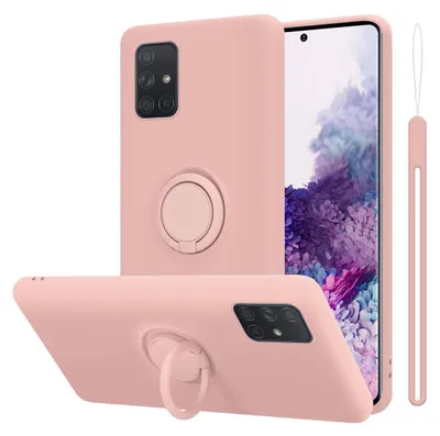 Immagine prodotto di Custodia Cadorabo per Samsung Galaxy A71 4G custodia protettiva in rosa custodia del telefono cellulare TPU Etui Case Cover