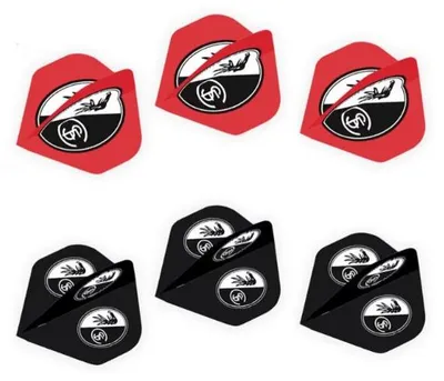 Produktbild von SC Freiburg Dartflights 6er Set