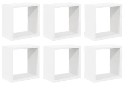 Zdjęcie produktu dla VidaXL 807027, Drewno, Biały, 260 mm, 150 mm, 260 mm, 6 szt.