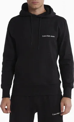 Obrázok produktu pre Pánska Čierna Mikina Bez Zipu Calvin Klein