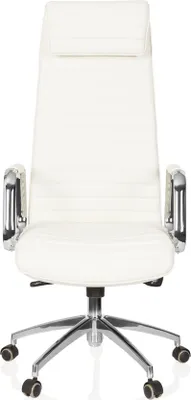 Obrázok produktu pre hjh OFFICE manažérske kreslo ASPERA 20 Ergonomické kancelárske kreslo s podrúčkami Kožené otočné kreslo do kancelárie, domácnosti