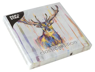 Obrázek produktu pro Papstar Servietten Colourful Deer